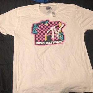 Large MTV Short Sleeve Tee